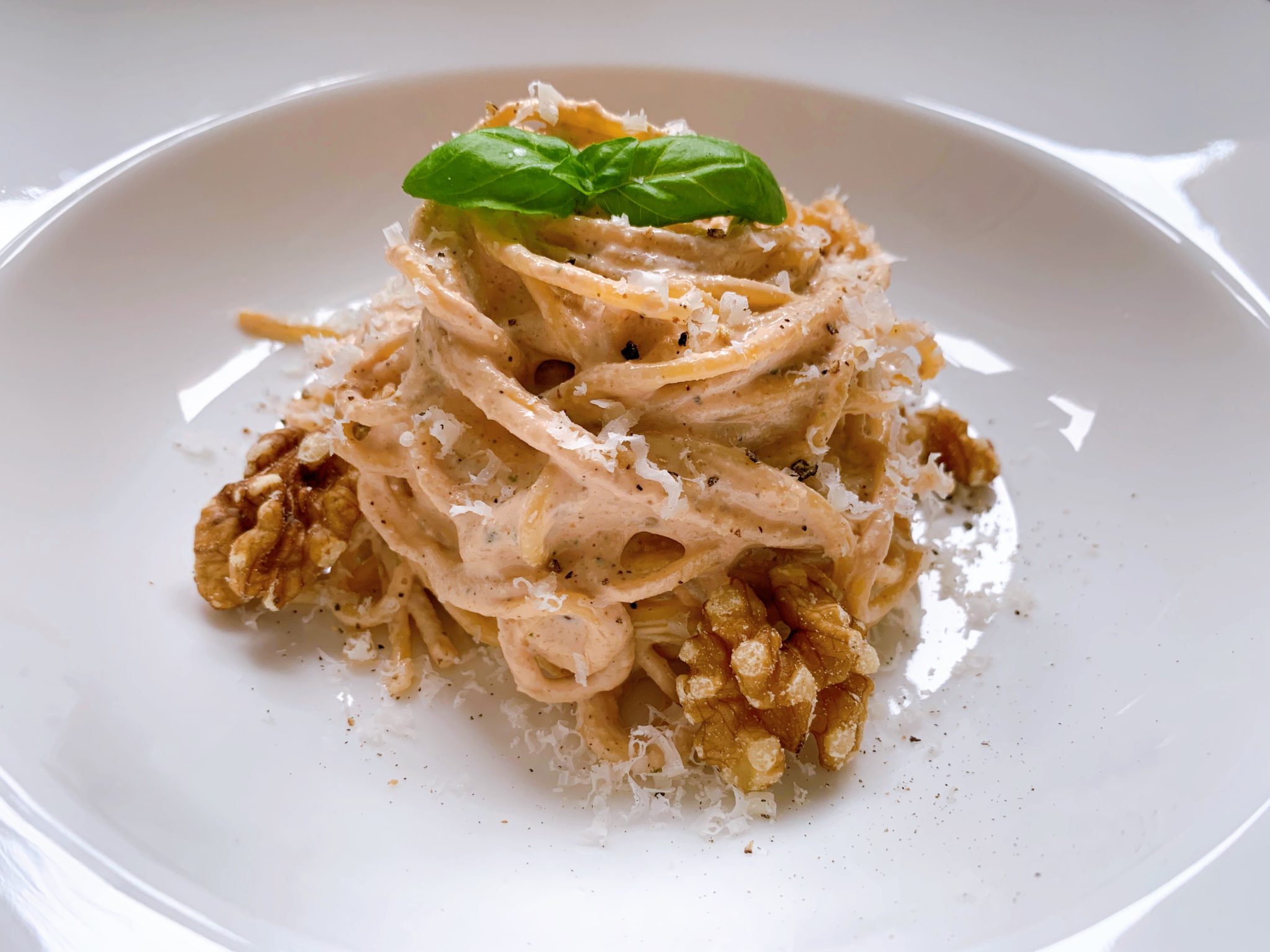 Pasta mit Ricotta-Walnuss-Pesto - Nicht noch ein Foodblog